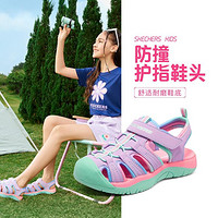 SKECHERS 斯凯奇 KECHERS 斯凯奇 儿童凉鞋