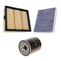 中韵科帝五十铃D-MAX铃拓MU-X牧游侠瑞迈S空气滤芯空调滤清器机油格柴滤 三滤套装 空气+空调+机油滤芯