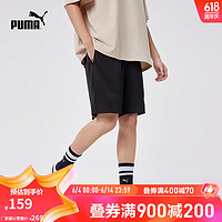 彪马（PUMA）夏季男子运动休闲跑步运动短裤 ACTIVE WOVEN SHORTS 679672 黑色-01 XS(165/66A)