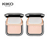 88VIP：KIKO 防晒定妆粉饼蜜粉控油持妆遮瑕干湿两用套组
