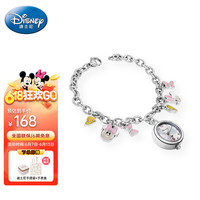 迪士尼(Disney)手表女时尚小众石英表米妮卡通手链表初高中小表盘