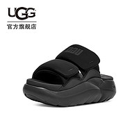 UGG夏季女士休闲运动舒适时尚厚底露趾魔术贴凉拖鞋 1152689 CRRN | 洋流蓝色 36