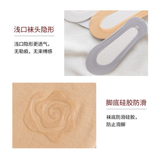 冰丝船袜女夏季薄款浅口隐形硅胶防滑不掉跟纯棉夏天袜子女短袜潮