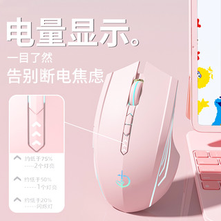  剑圣一族 静音无声 蓝牙无线鼠标  屏幕数显-电量显示-DPI档位显示-蓝牙无线三模-炫酷黑