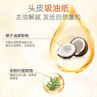 绿色溪谷 椰油丰盈蓬松洗发水