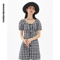 美特斯邦威短袖连衣裙女士2024夏季舒适时尚俏皮可爱连衣裙女