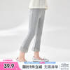 笛莎童装女童2024夏季新款儿童女孩宽松休闲脚口花边装饰喇叭打底裤