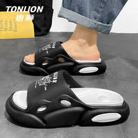 唐狮（TonLion）拖鞋男外穿夏季潮男士凉拖鞋踩屎感一字拖沙滩凉鞋