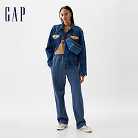 88VIP：Gap 盖璞 男女装2024春季新款加绒针织裤休闲裤890847