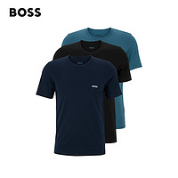 BOSS（服装） BOSS男士春夏棉质平纹针织休闲短袖T恤 972 EU:M