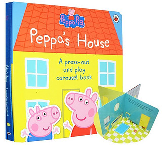 小猪佩奇 英文原版童书  Peppa Pig Peppa's House  360度剧场立体书 进口原版