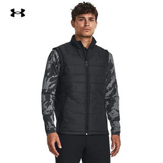 安德玛 UNDERARMOUR）秋冬Storm Session男子高尔夫运动马甲1378497 黑色001 L