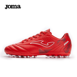 Joma 荷马 成人足球鞋男碎钉鞋 人草场地专业足球比赛训练球鞋飞盘鞋 3068MG红色 45