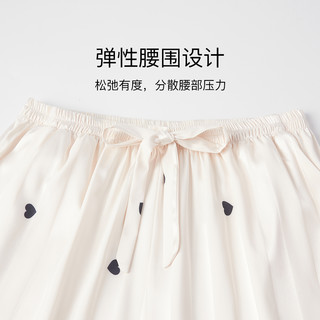 睡裤女短裤夏季冰丝家居裤夏可外穿夏天条纹女士睡衣裤丝绸居家裤