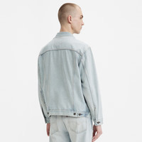 Levi's【商场同款】李维斯24夏季男士蓝色牛仔夹克复古潮流休闲 蓝色
