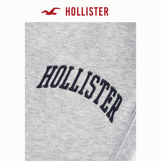 HOLLISTER24秋冬美式徽标束脚运动慢跑休闲卫裤男 KI334-4082 灰色 XXL (185/104A)