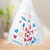 88VIP：尚岛宜家 加厚手提礼品袋打包卡通购物袋家用一次性塑料袋5丝100只