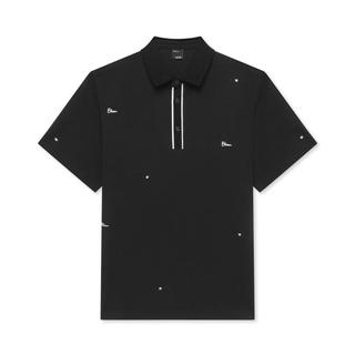 夏季GXG休闲简约小刺绣宽松舒适短袖POLO衫男