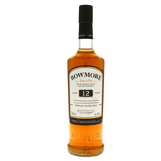 BOWMORE 欧洲直邮Bowmore波摩10年/12年/15年/1号/传说单一麦芽威士忌