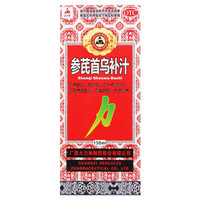 大力神 参芪首乌补汁   150ml/瓶/盒   补气养血，益肝肾。气血不足，肝肾亏损贫血，神经衰弱，产后血亏