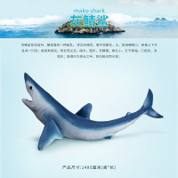 移动端：wanmole 玩模乐 仿真动物模型 仿真海洋动物模型 北极熊海龟企鹅蓝鲸抹香鲸玩具 灰鲸鲨