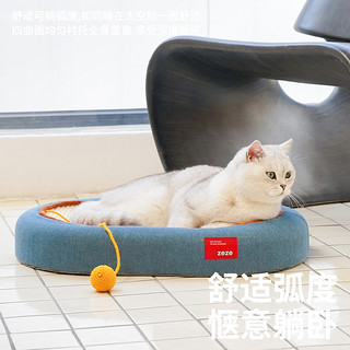 zeze 猫抓板猫窝一体耐抓不掉屑猫抓盆剑麻垫玩具猫抓窝猫爪