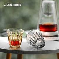 MHW-3BOMBER轰炸机玻璃杯 Wright系列 Dirty咖啡杯 澳白杯 拿铁杯 Wright系列-境木灰-240ml