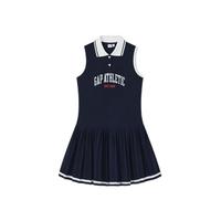 Gap 盖璞 女士撞色无袖百褶连衣裙 465053