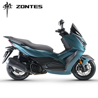 ZONTES 升仕 2023150D踏板摩托车 青竹蓝