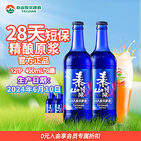 TAISHAN 泰山啤酒 泰山精酿 28天原浆啤酒 450ml*6瓶