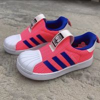 阿迪达斯adidas 三叶草 Superstar贝壳头防滑轻便透气一脚蹬婴童鞋FX4915