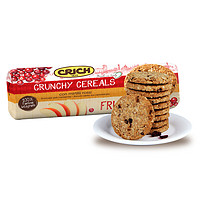 CRICH 可意奇 意大利进口 CRICH 全麦松脆粗粮酥性蔓越莓味消化饼干250g 早餐
