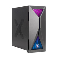 ASUS 华硕 天选X Plus 2024款 十四代酷睿版 游戏台式机 黑色(酷睿i5-14400F、RTX 4060 8G、32GB、1TB SSD)