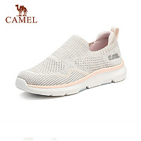 88VIP：CAMEL 骆驼 女鞋夏季新款运动鞋女士薄款飞织网面休闲鞋健步妈妈闰月鞋子