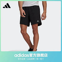 百亿补贴：adidas 阿迪达斯 官方男装舒适跑步运动短裤GQ9319