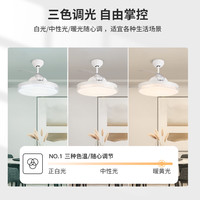 永怡御风吊扇灯客厅卧室灯扇一体吊灯餐厅智能简约百搭隐形风扇灯