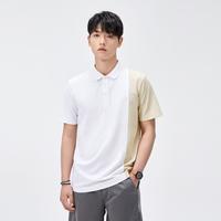 【撞色拼接】夏季时尚男士百搭舒适透气短袖polo衫