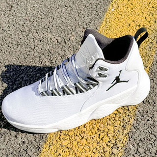 耐克（NIKE）篮球鞋男鞋2024夏季Air Jordan Super Fly缓震实战运动鞋 AR0038-100白色 42