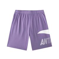 安踏 ANTA潮流美式复古针织速干五分裤男夏季校园篮球运动短裤休闲裤子
