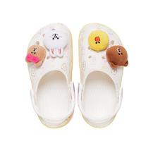 crocs 卡骆驰 LINE FRIENDS系列 209461-322245 儿童洞洞鞋 白色 22.5码