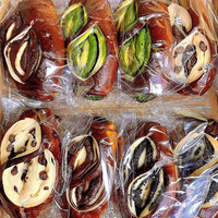 康泉 kangquan无加蔗糖抹茶碱水棒手作夹心面包早餐代餐零食品饱腹代餐 黑芝麻抹茶蓝莓豆乳椰蓉 100g 各2