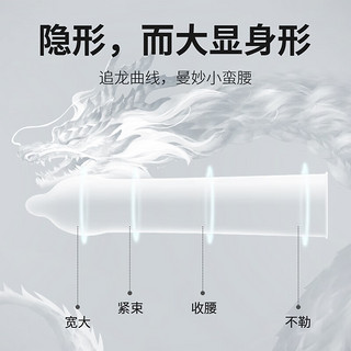 尚牌隐形派超薄001玻尿酸避孕套12只男用 超滑紧型0.01套 成人用品 计生用品