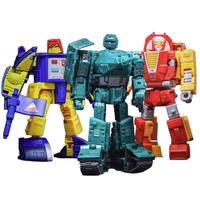 Hasbro 孩之宝 变形金刚世代精选《百变雄师》 F9650 探路神眼&碾压&小足人套装