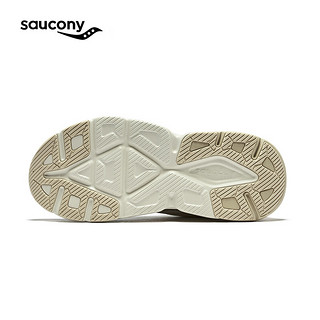 Saucony曾舜晞同款索康尼GUARD AMR复古跑鞋男夏季透气休闲跑步运动鞋子 米咖啡 42