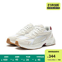 彪马（PUMA）【NCT127同款】男女同款缓震休闲老爹鞋TEVERIS NITRO 388774 灰色-紫罗兰色-11 44