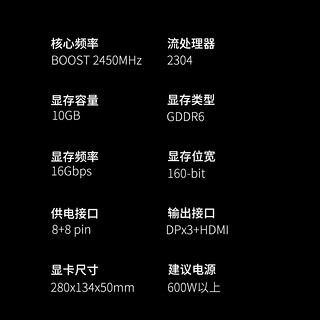 讯景（XFX) RX 6750 GRE 海外版12GB/雪狼版 10G电脑游戏A卡独立显卡 RX6750 GRE 黑狼版 10GB