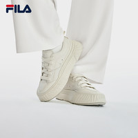 FILA 斐乐FOSSO女鞋帆布鞋面包鞋休闲鞋川行运动鞋小白鞋男鞋