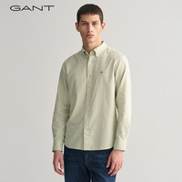 GANT甘特2024春季新款男装通勤简约长袖衬衫|843000005