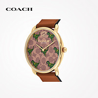 88VIP：COACH 蔻驰 ELLIOT系列创意小恐龙印花表盘情侣手表