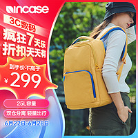 Incase Facet通勤出游电脑包苹果MacBook ProM2/1苹果笔记本电脑背包16英寸时尚双肩包 黄色大容量容量25L